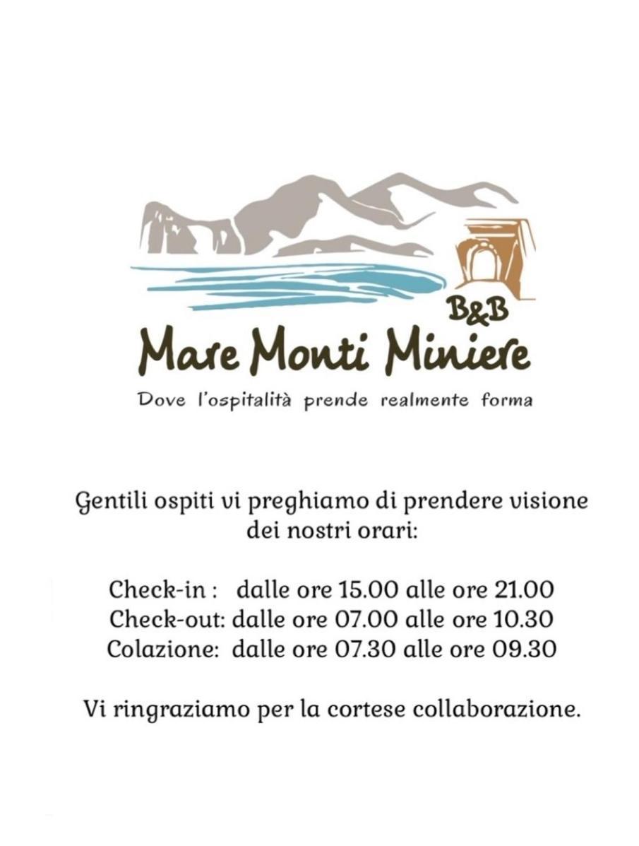 B&B Mare Monti Miniere Иглесиас Экстерьер фото